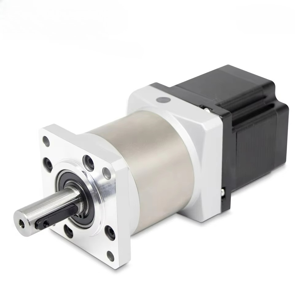 Nema23 Stepper - มอเตอร์สเต็ปเปอร์แบบไฮบริดพร้อมเกียร์ทดรอบแบบดาวเคราะห์ ขนาด 57x55 มม. Nema 23
