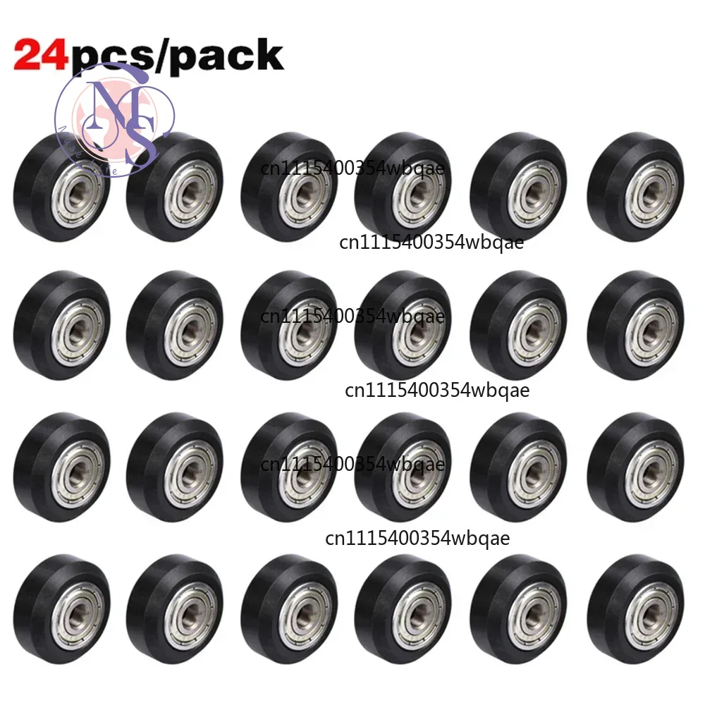 V Slot Wheel - ZOCI-FOR-CNC ลูกรอก POM พร้อมลูกปืน 625zz สำหรับ