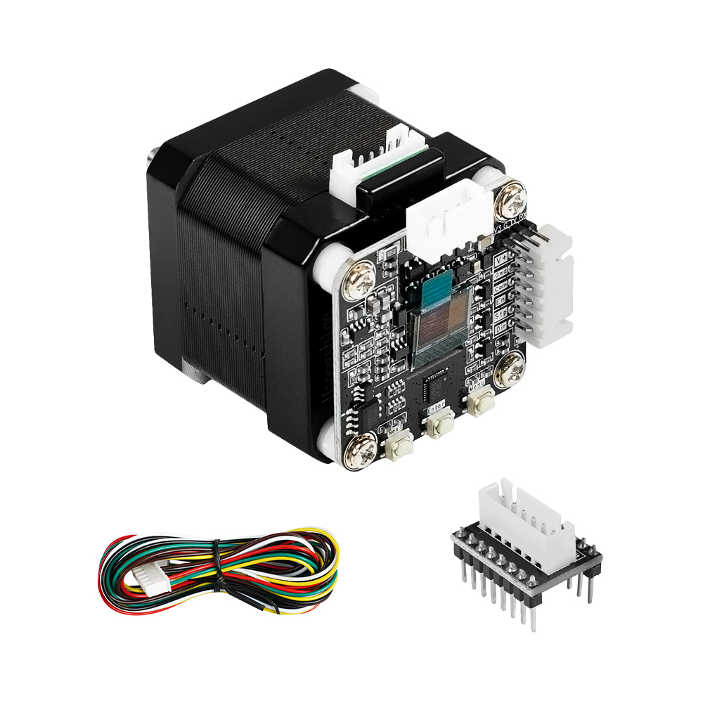 Stepper Motor Nema17 - ชิ้นส่วนเครื่องพิมพ์3D CNC แบบลูปปิดสเต็ปมอเตอร์เซอร์โวสเต็ปตัวควบคุมก้าว Stm32บอร์ด PCB SERVO42C