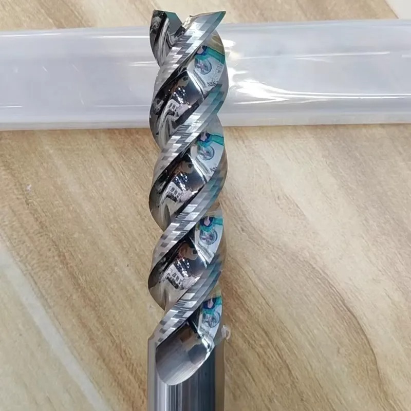 End Mill - ดอกเอ็นมิลล์ 3 ฟลุต มุมเกลียวสูง สำหรับงานกัดอลูมิเนียมอัลลอยด์ HRC65