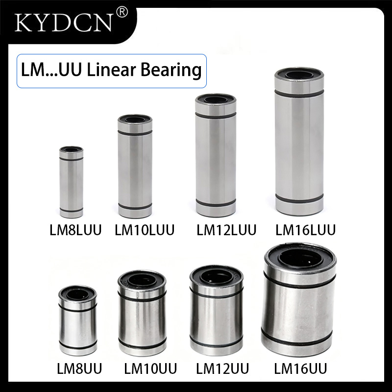 Lm8Uu Bearing - ลูกปืนเม็ดกลมแบบเส้นตรงขนาด 3-16 มม. รุ่น LM3UU LM6UU
