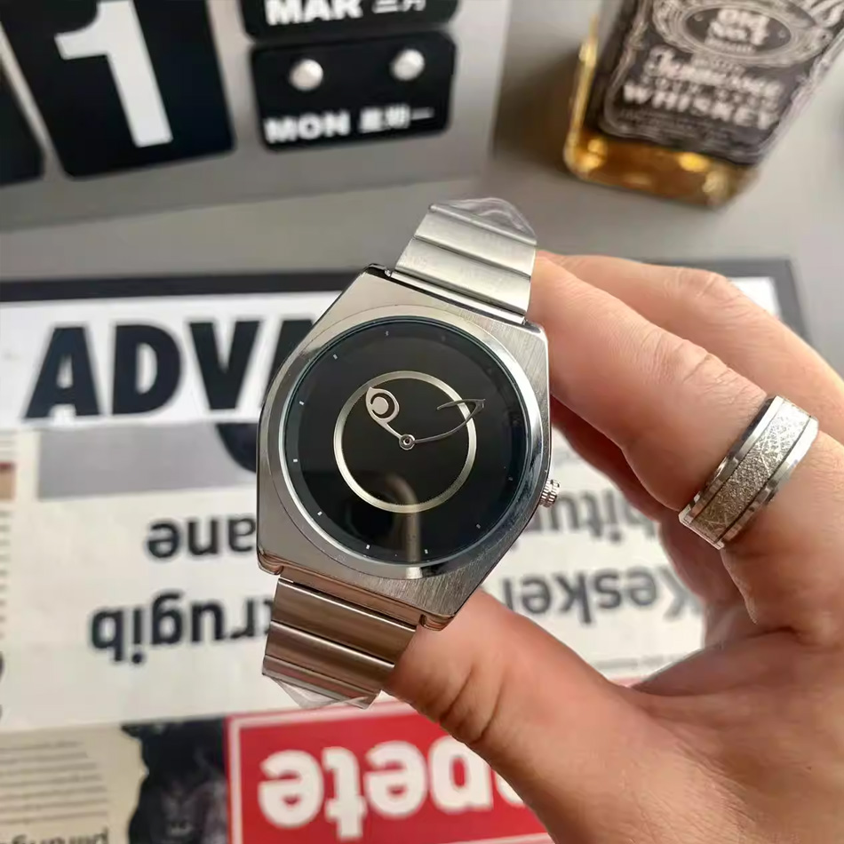 Coupling 8Mm - นาฬิกาข้อมือผู้ชาย Black Eyes ของขวัญสุดพิเศษ คุณภาพสูง นาฬิกาควอตซ์คู่รัก