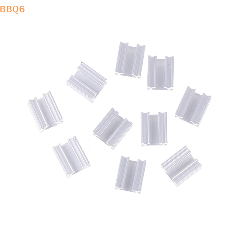 Aluminium Extrusion - 10/20 ชิ้น ฮีทซิงค์อะลูมิเนียม TO-92 สำหรับแอมพลิฟายเออร์ ไตรโอด