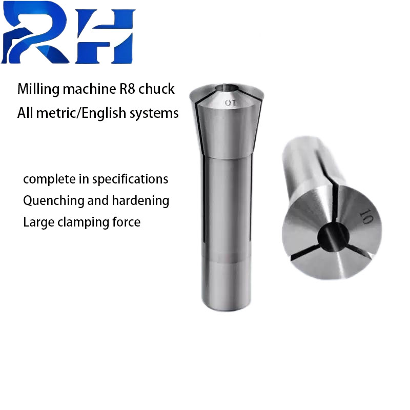 End Mill - R8 Chuck CNC เครื่องตัดอังกฤษ/เมตริกเครื่องตัดแขน CLAMP ฤดูใบไม้ผลิสายหัวฉีด