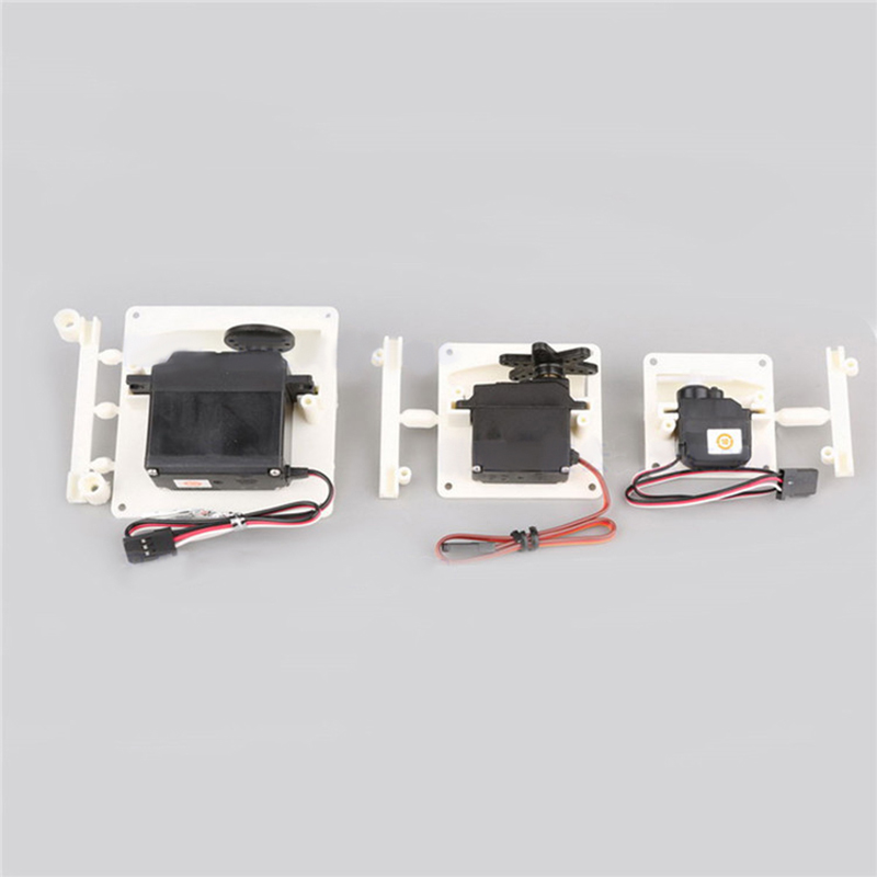 Servo 9G - ที่ยึดเซอร์โวปีกเครื่องบิน RC 2คู่/ล็อตฝาครอบป้องกันตัวยึดเซอร์โวสำหรับ6-9g/17g/36g/55g servos