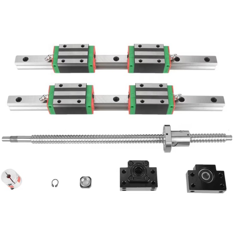 Linear Rail - รางเลื่อนเชิงเส้น HGR15 ขนาด 15 มม. พร้อมสกรูบอลสำหรับเครื่อง