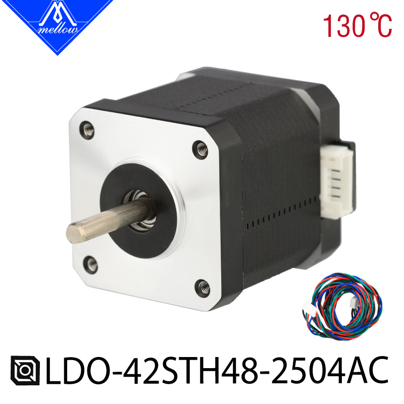 Stepper Motor Nema17 - Mellow สูงอุณหภูมิ LDO 48 มม.Nema 17