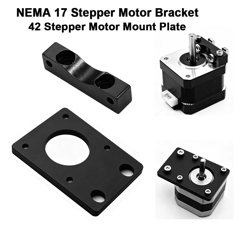 Stepper Motor Nema17 - ขายึดมอเตอร์สเต็ปเปอร์ NEMA 17, แผ่นยึดมอเตอร์สเต็ปเปอร์ 42 สำหรับ