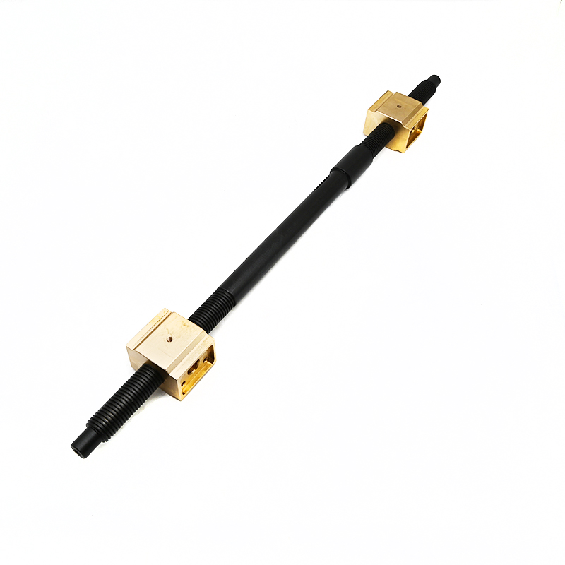 Ball Screw - สกรูบอลเกลียวแบบลูกกลิ้งสองทิศทาง ขนาดเส้นผ่านศูนย์กลาง 24 มม. เกลียวรูปสี่เหลี่ยมคางหมู รุ่น