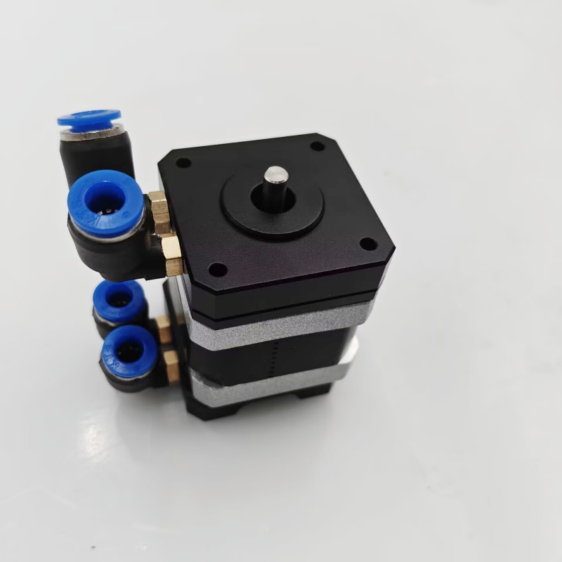 Stepper Motor Nema17 - ชุดมอเตอร์สเต็ปเปอร์ NEMA17 แบบระบายความร้อนด้วยน้ำพร้อมฝาปิดสองด้าน โดย DerrickDarrell ชุดระบายความร้อนด้วยน้ำสำหรับมอเตอร์
