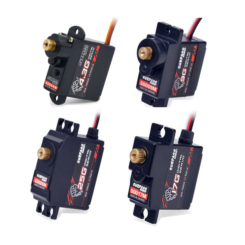 เซอร์โวมอเตอร์ดิจิตอลโลหะเกียร - Servo 9G บทวิจารณ์และราคา