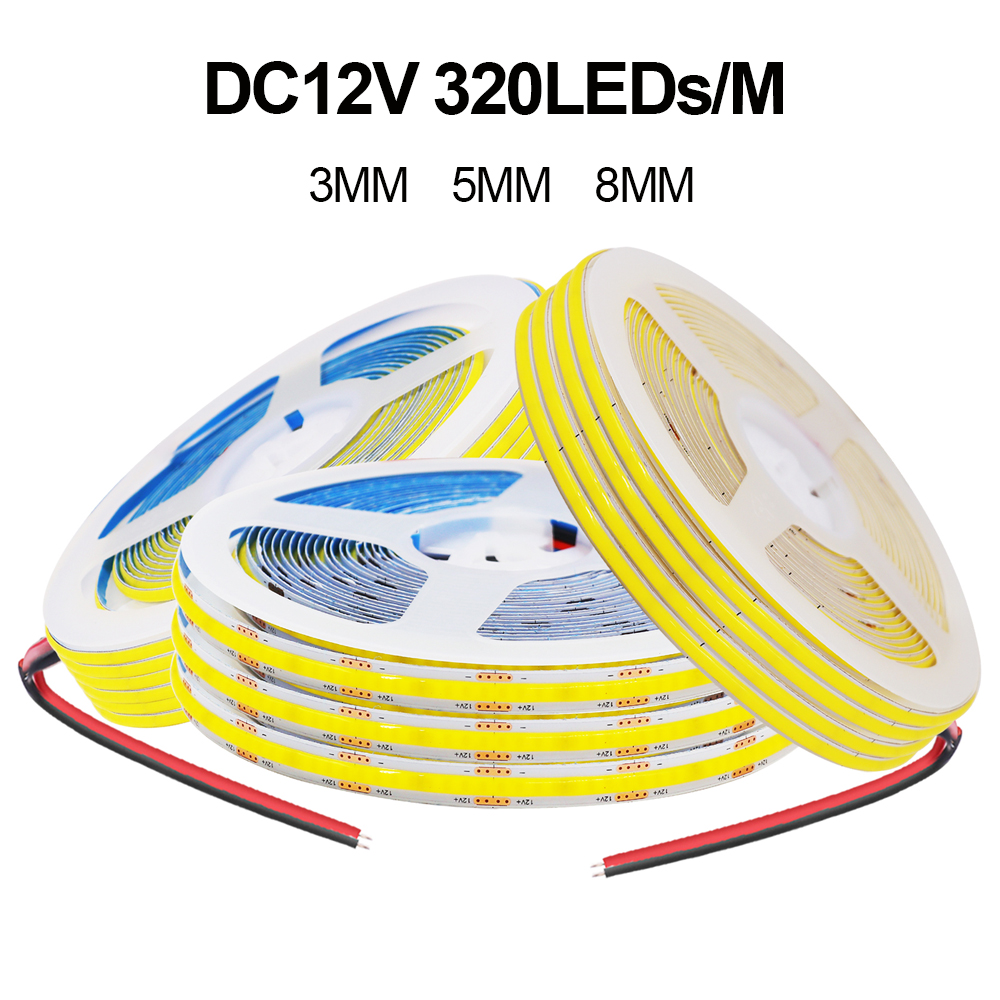 แถบไฟ LED COB ขนาด 3 มม. 5 มม. - Linear Rod 8Mm บทวิจารณ์และราคา
