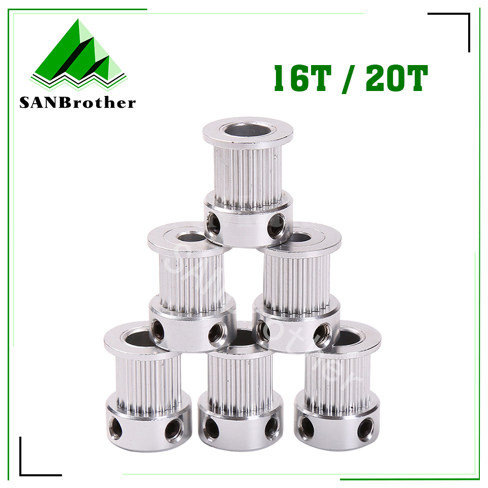 3D ชิ้นส่วนเครื่องพิมพ์ GT2 Ti - Gt2 Pulley บทวิจารณ์และราคา