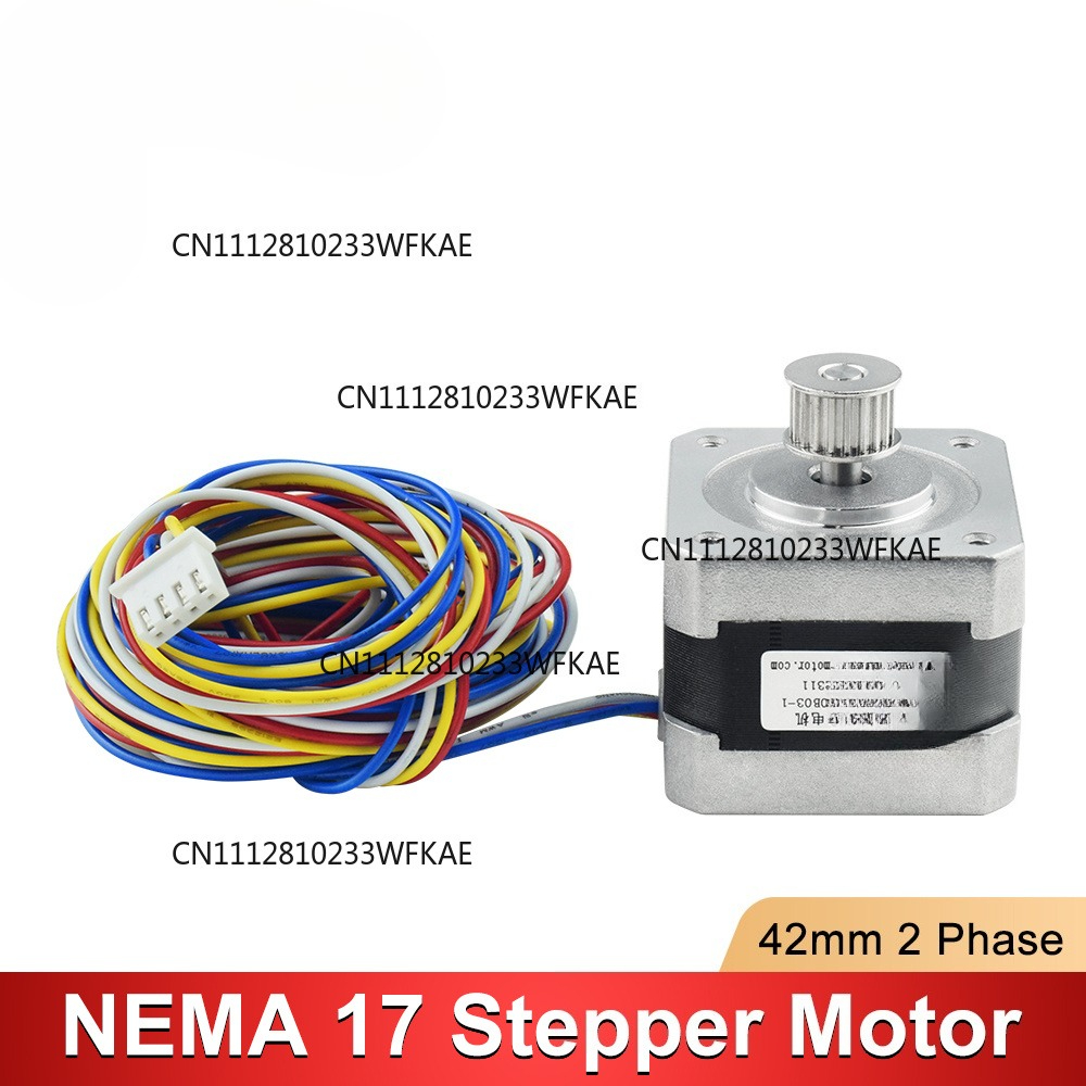 มอเตอร์สเต็ปเปอร์ Nema 17 2 เฟ - Stepper Motor Nema17 บทวิจารณ์และราคา