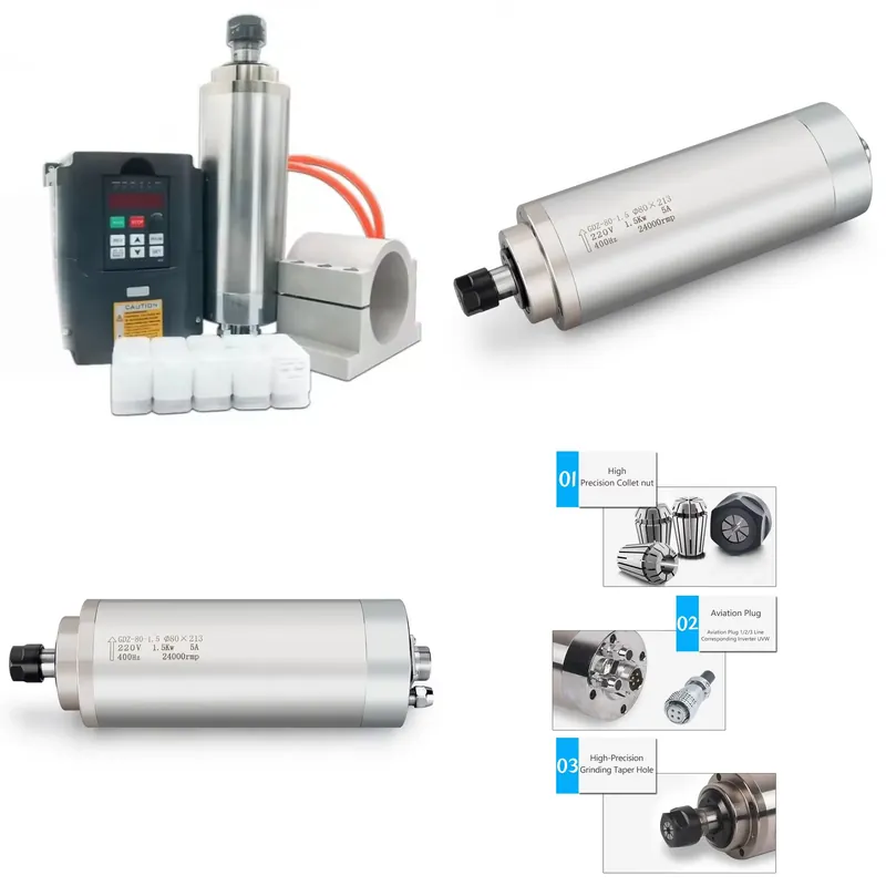 ชุดมอเตอร์แกนหมุน CNC แบบระบาย - Spindle Motor บทวิจารณ์และราคา