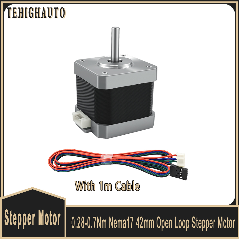 NEMA 17 42 มม.มอเตอร์สเต็ปเปอร - Stepper Motor Nema17 บทวิจารณ์และราคา