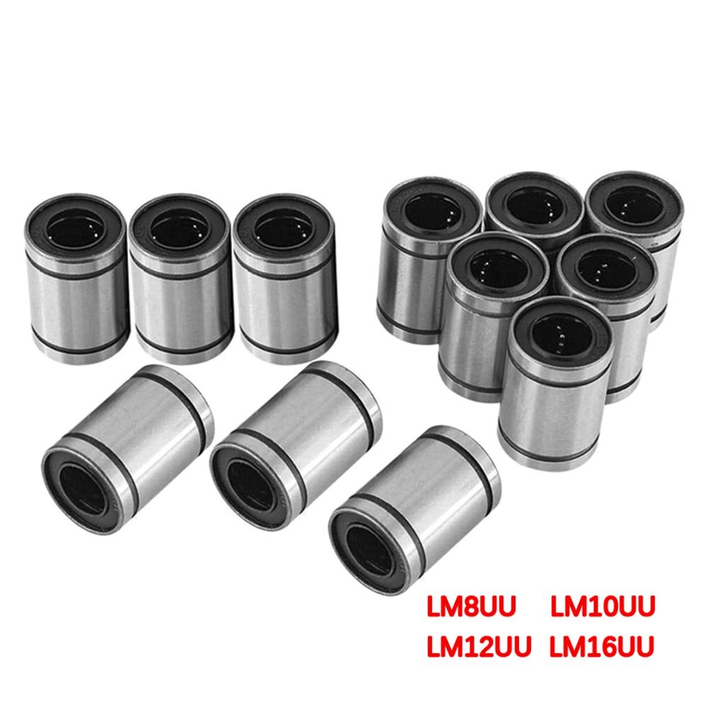 ชิ้นส่วนเหล็กโครเมียม CNC แกนแ - Lm8Uu Bearing บทวิจารณ์และราคา