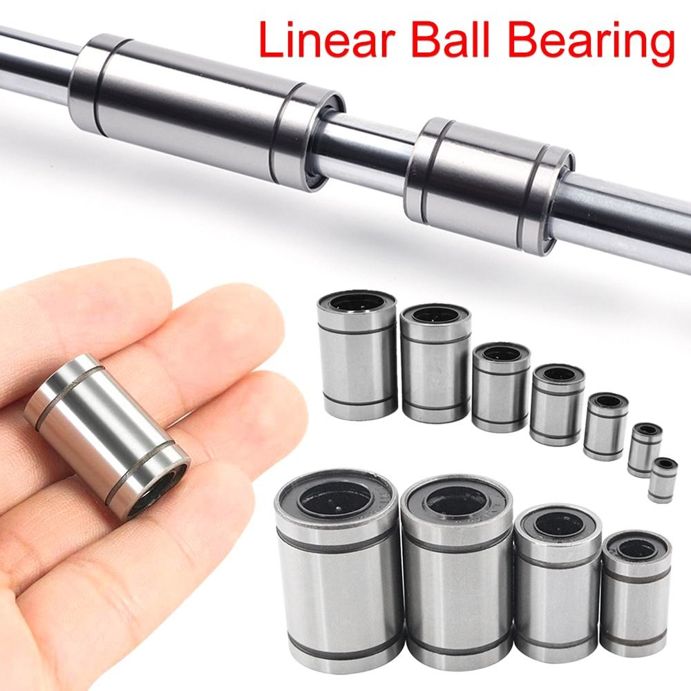 ชิ้นส่วนเหล็กโครเมียม CNC แกนแ - Lm8Uu Bearing บทวิจารณ์และราคา