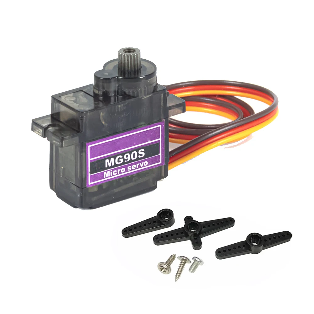 2/4/10/20/50Pcs MG90S Servo เก - Servo 9G บทวิจารณ์และราคา