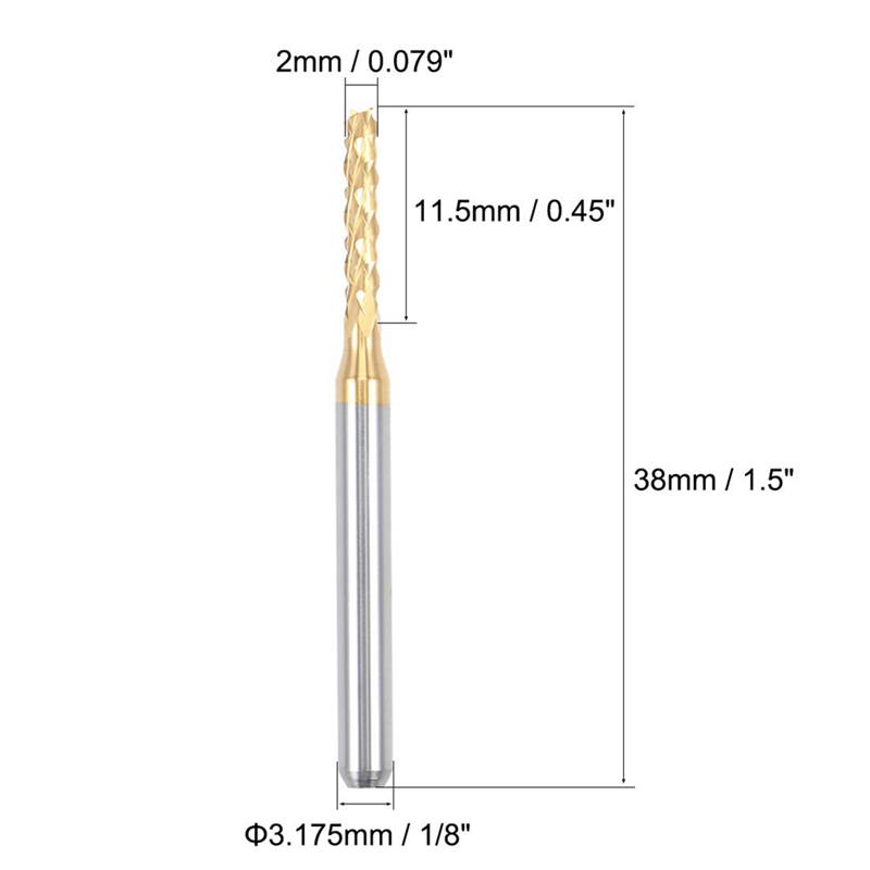 ดอกกัดคาร์ไบด์เคลือบไทเทเนียม  - End Mill บทวิจารณ์และราคา