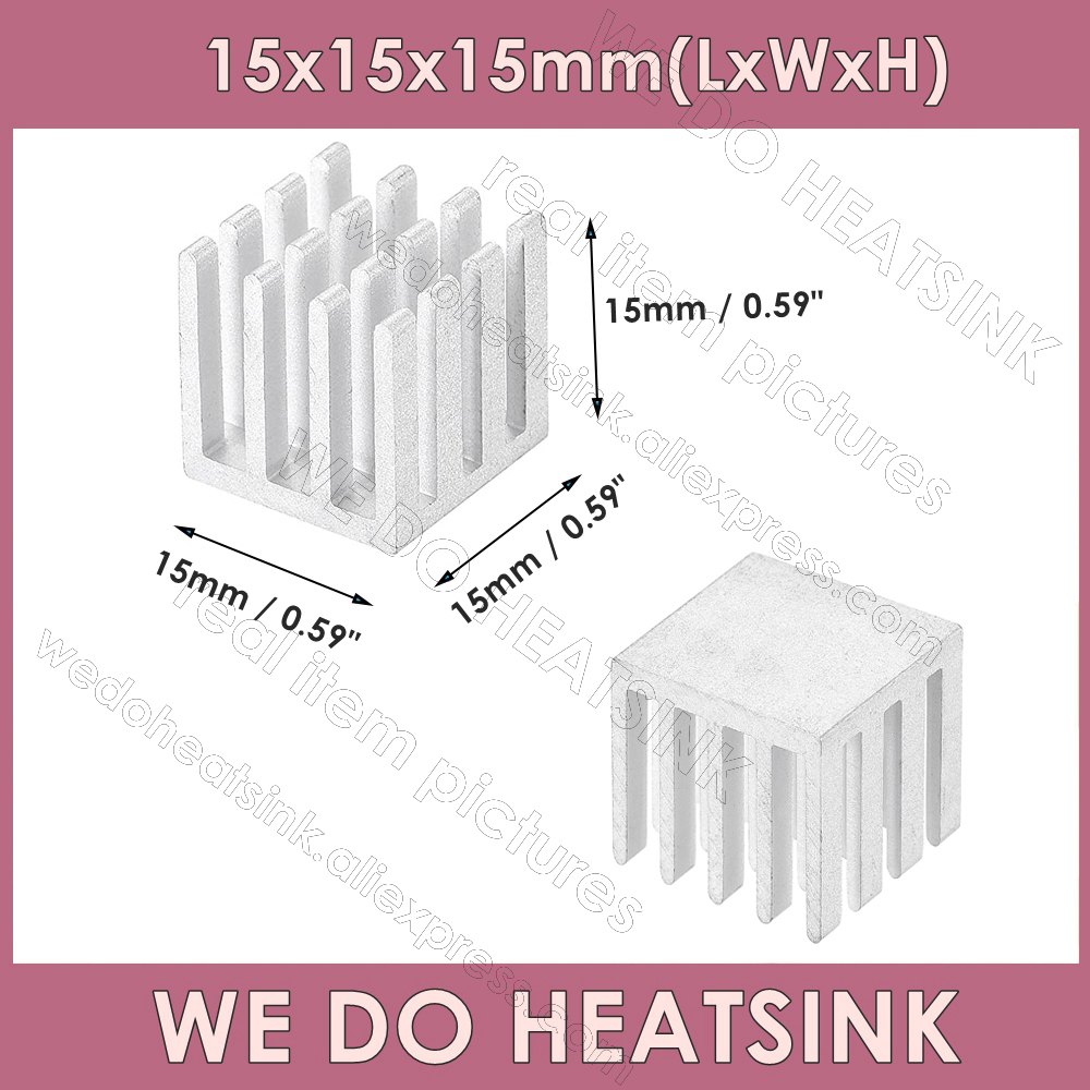 อลูมิเนียมฮีทซิงค์15X15X15มม./ - Aluminium Extrusion บทวิจารณ์และราคา