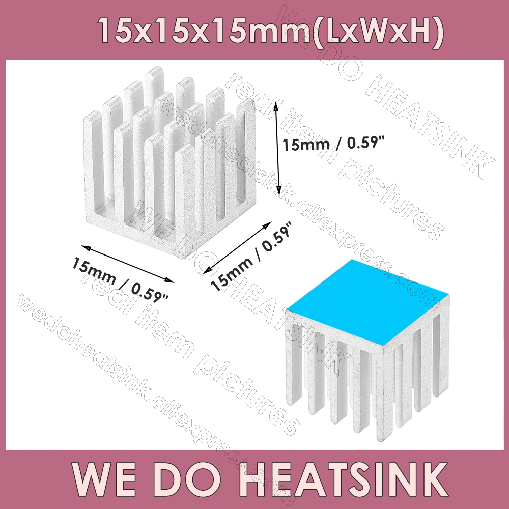 อลูมิเนียมฮีทซิงค์15X15X15มม./ - Aluminium Extrusion บทวิจารณ์และราคา
