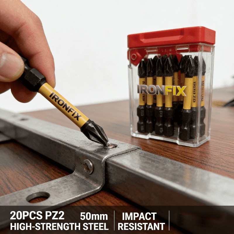 ชุดดอกไขควง PZ2 คุณภาพสูง 20 ช - Drill Bit Set บทวิจารณ์และราคา