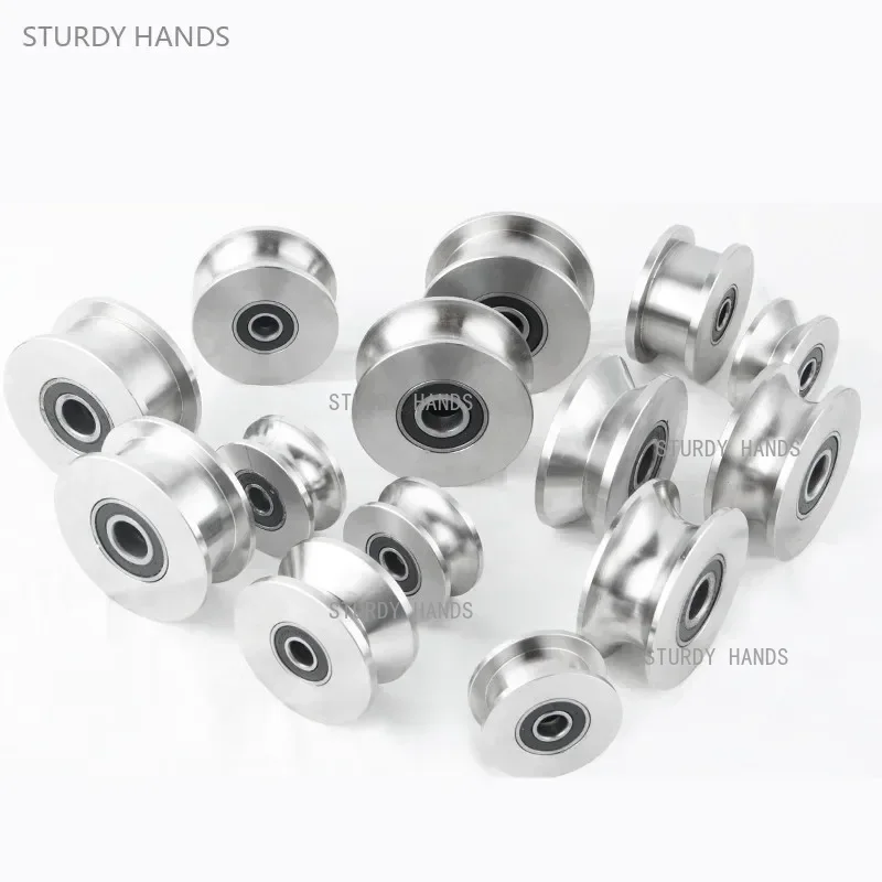 1pcs สแตนเลสสตีลรอกแบริ่ง Quie - V Slot Wheel บทวิจารณ์และราคา