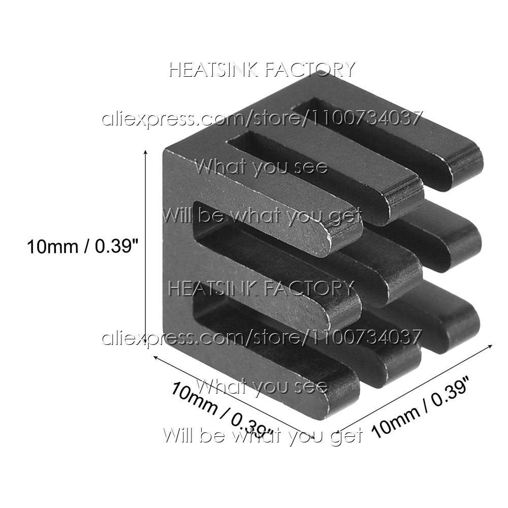 10x10x10มม. หม้อน้ำระบายความร้ - Aluminium Extrusion บทวิจารณ์และราคา