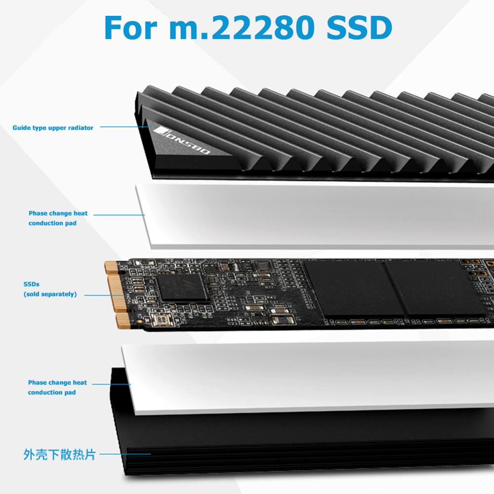 ฮีทซิงค์อะลูมิเนียม Jonsbo M2  - Aluminium Extrusion บทวิจารณ์และราคา