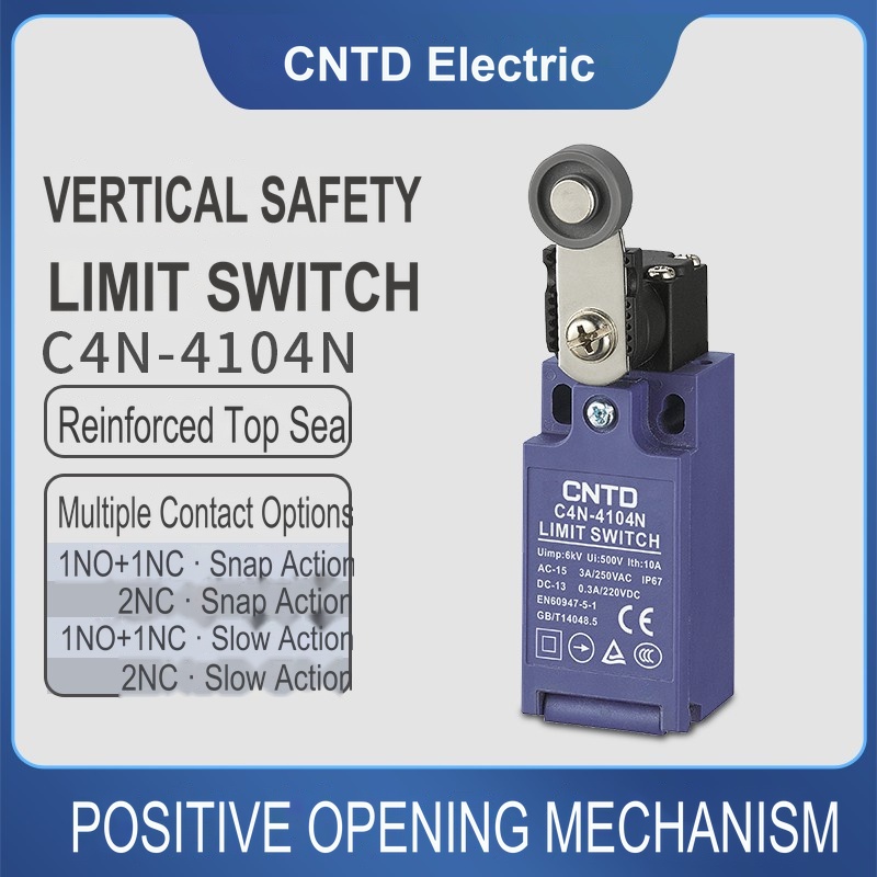 CNTD C4N-4104N สวิตช์จำกัดความ - Limit Switch บทวิจารณ์และราคา