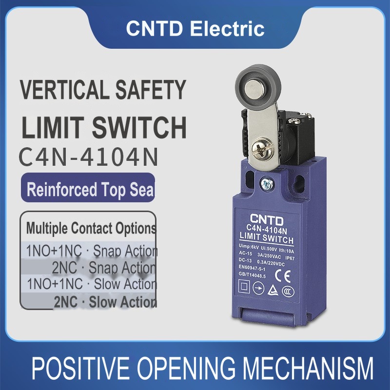 CNTD C4N-4104N สวิตช์จำกัดความ - Limit Switch บทวิจารณ์และราคา