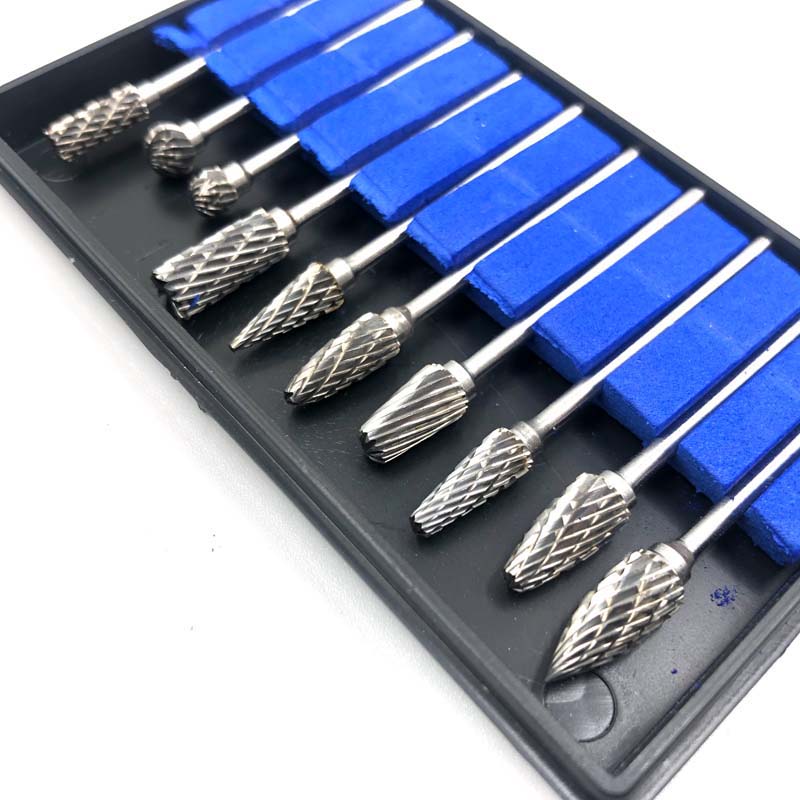 ชุดหัวกรอทังสเตนคาร์ไบด์10ชิ้น - Carbide End Mill บทวิจารณ์และราคา