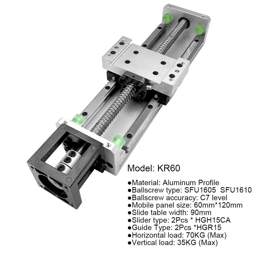 บอลสกรูแบบเลื่อน SFU1605 1610  - Nema23 Stepper บทวิจารณ์และราคา