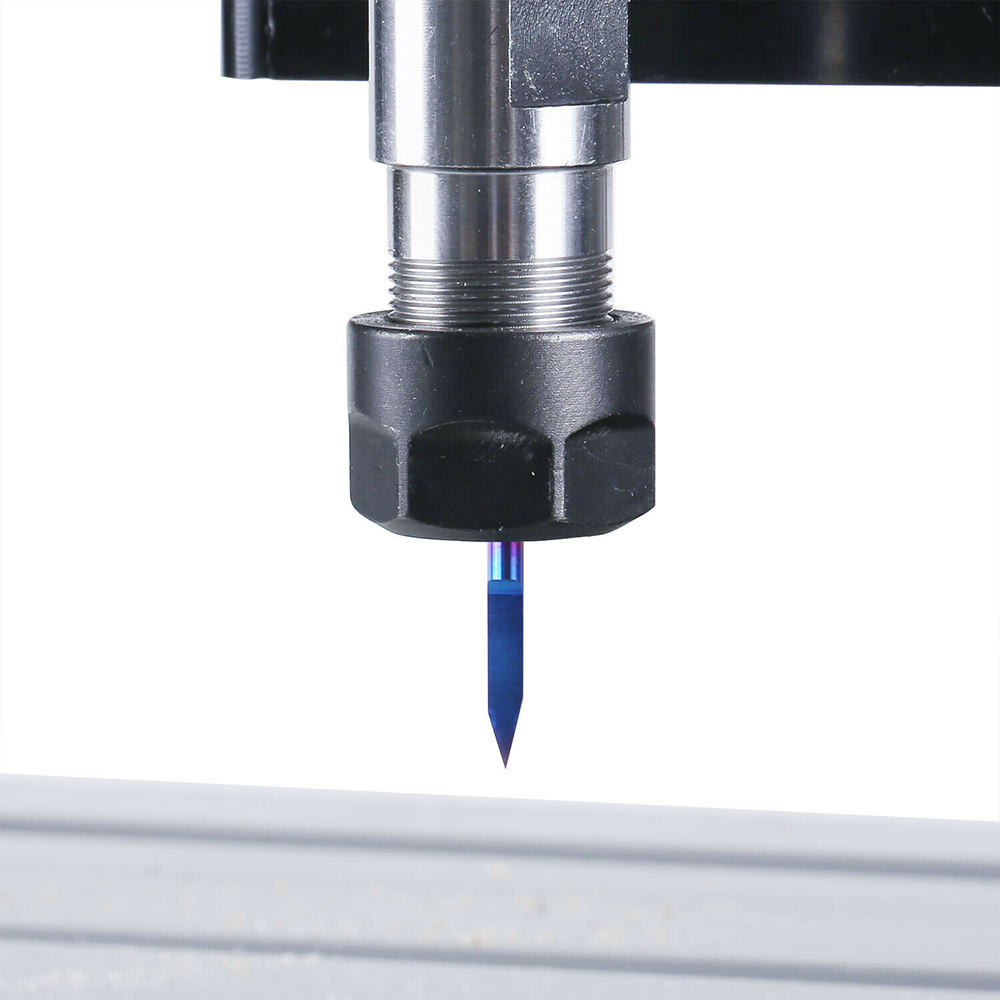 ดอกกัด PCB เคลือบสีน้ำเงินขนาด - Cnc Bits บทวิจารณ์และราคา