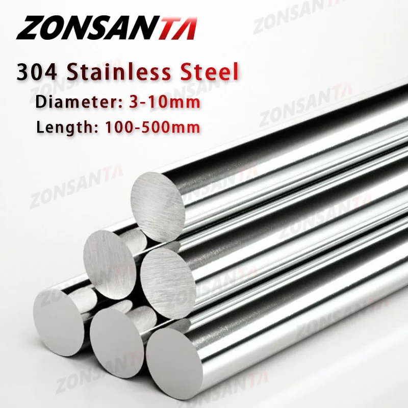 1pcs 304 สแตนเลสสตีล Rod Dia 3 - Linear Rod 8Mm บทวิจารณ์และราคา