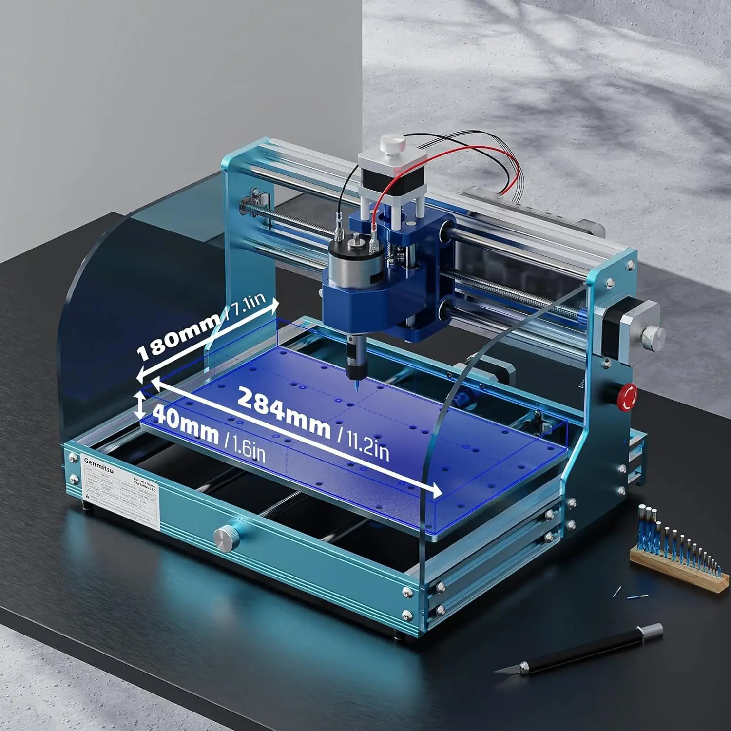 เครื่องกัด CNC รุ่น Genmitsu พ - 3018 Aluminium Cnc บทวิจารณ์และราคา