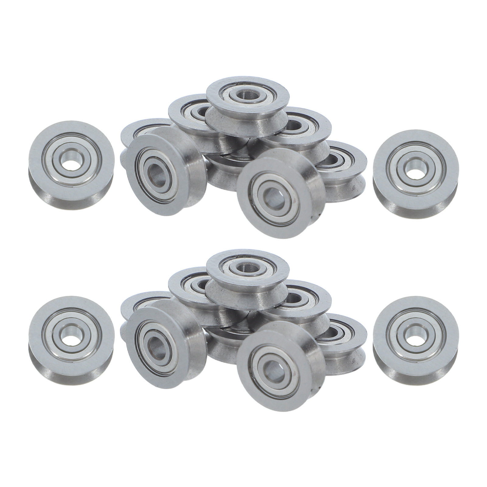 20 ชิ้น ลูกรอกแบริ่งร่องวี ล้อ - Linear Rail บทวิจารณ์และราคา