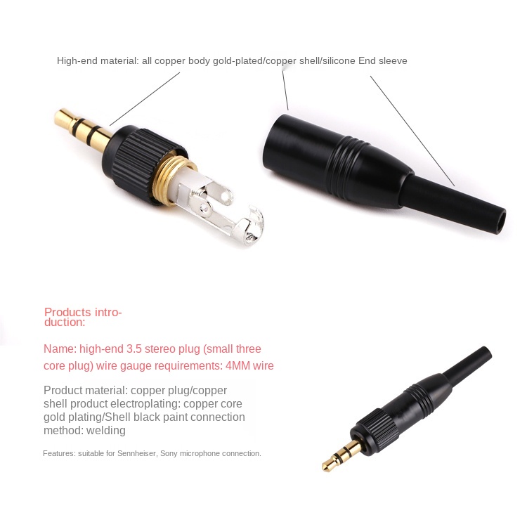 PURELINE สีดำ3.5มม.1/8 ''สเตอร - Coupling 8Mm บทวิจารณ์และราคา