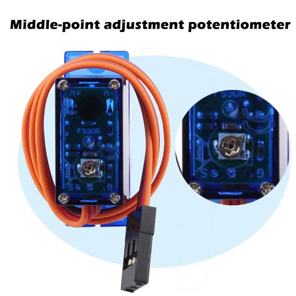 Feetech FS90R ไมโครเซอร์โวดิจิ - Servo 9G บทวิจารณ์และราคา