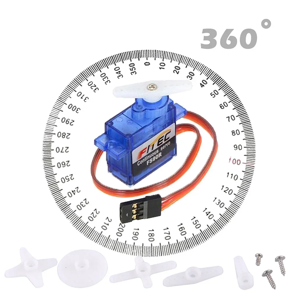 Feetech FS90R ไมโครเซอร์โวดิจิ - Servo 9G บทวิจารณ์และราคา