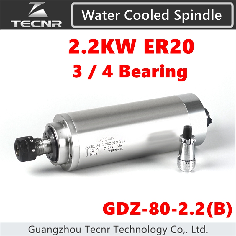 มอเตอร์แกนหมุนระบายความร้อนด้ว - Water Cooled Spindle บทวิจารณ์และราคา