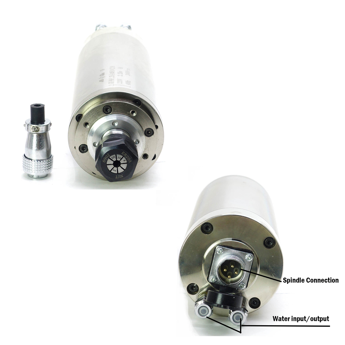 มอเตอร์แกนหมุนระบายความร้อนด้ว - Water Cooled Spindle บทวิจารณ์และราคา