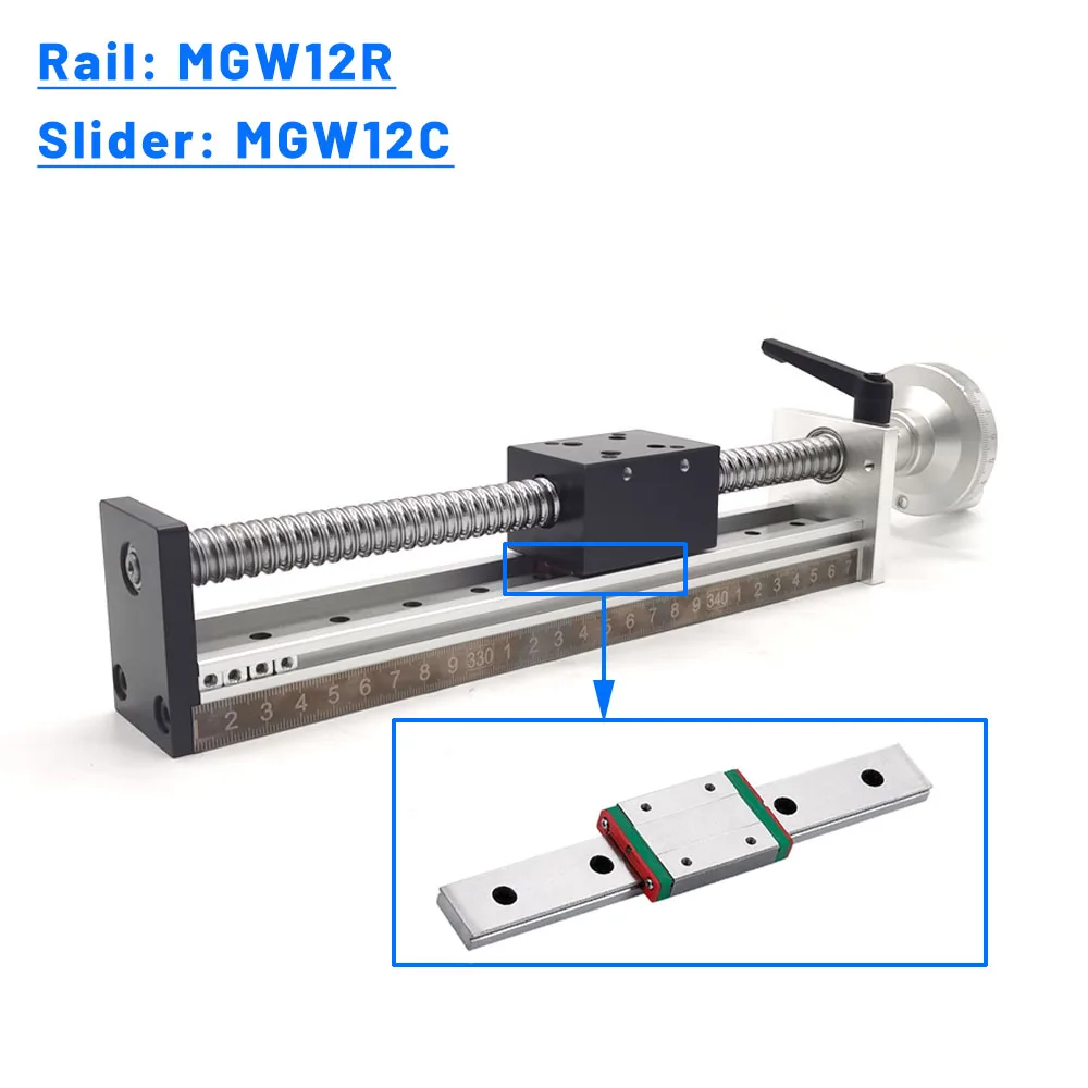 แท่นเลื่อนแบบมือหมุน ระยะเคลื่ - Linear Rail บทวิจารณ์และราคา