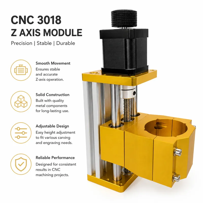 โมดูลแกน Z สำหรับเครื่อง CNC 3 - 3018 Aluminium Cnc บทวิจารณ์และราคา