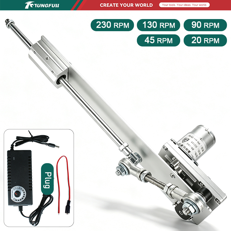 แอคชูเอเตอร์แบบลิเนียร์ปรับระย - Linear Rail บทวิจารณ์และราคา
