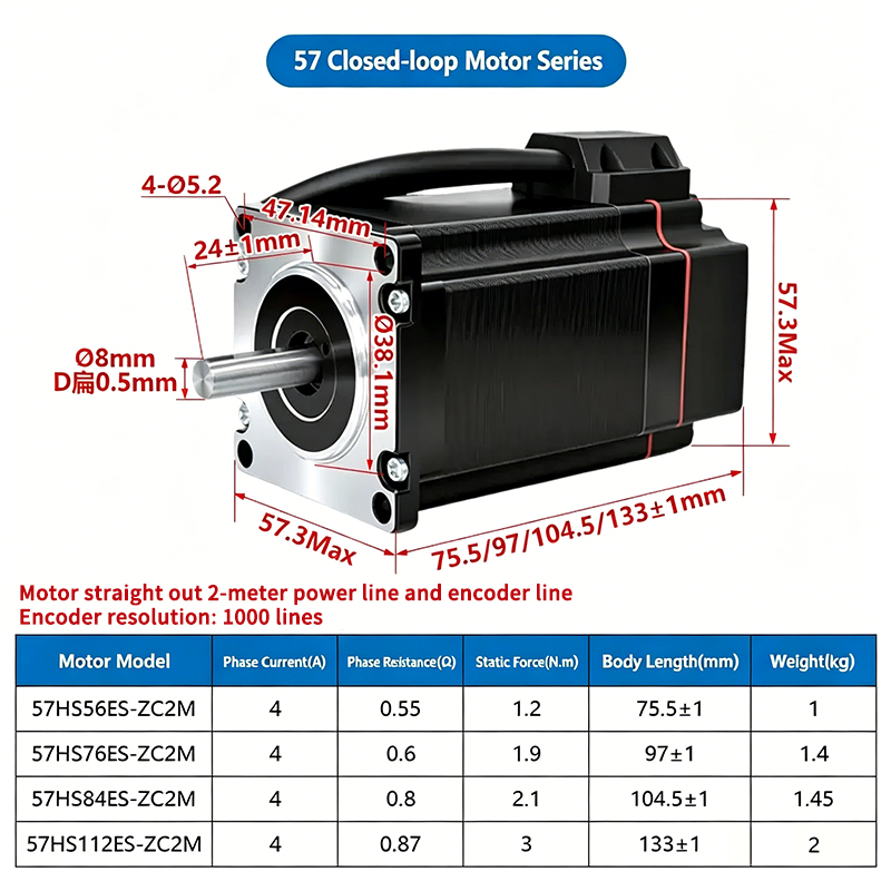 1.2/1.9/2.1/3N.m มอเตอร์สเต็ปเ - Nema23 Stepper บทวิจารณ์และราคา