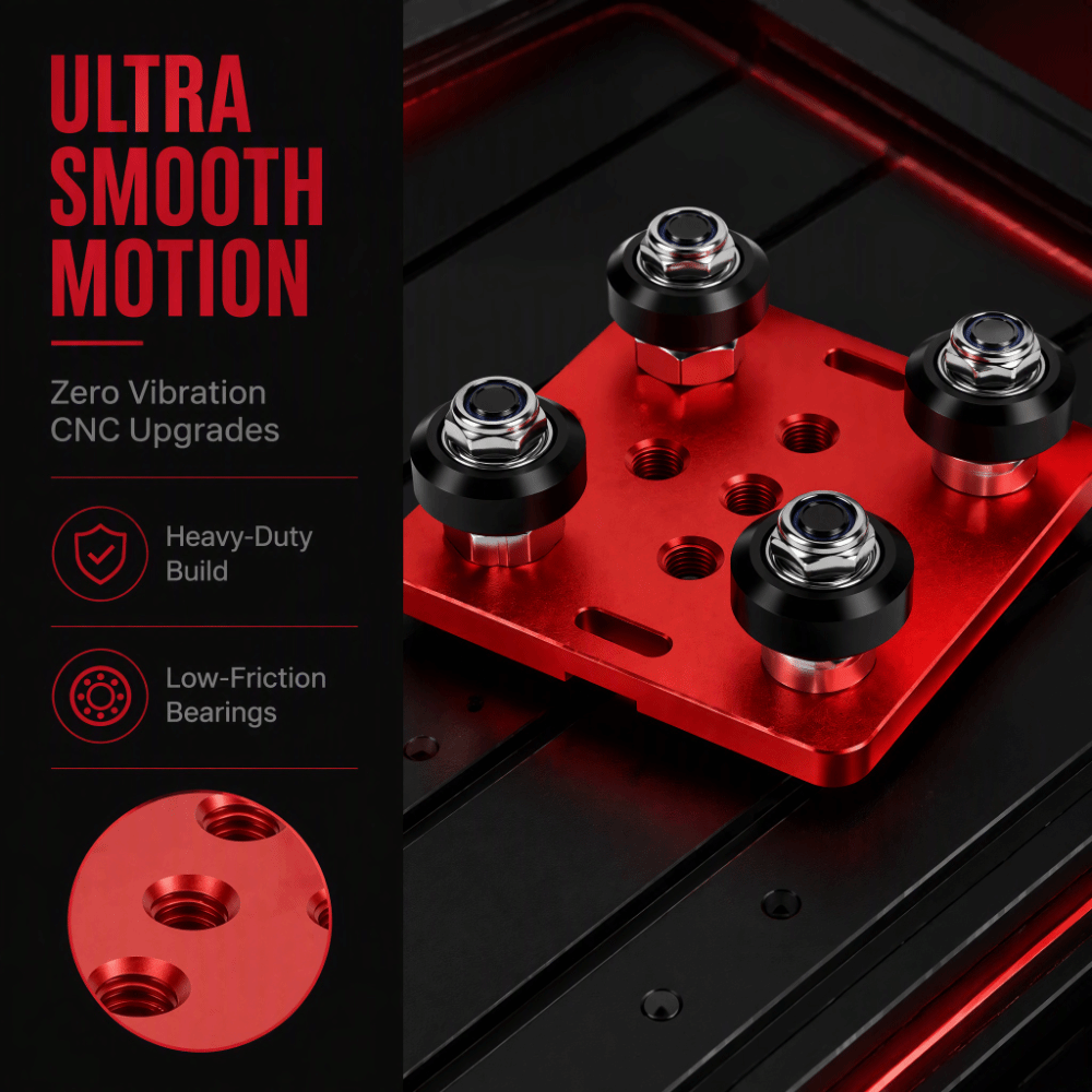 ชุด 2 ชิ้น ออกแบบให้มีน้ำหนักเ - V Slot Wheel บทวิจารณ์และราคา