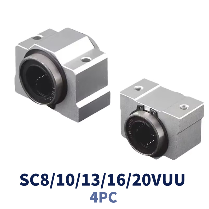 4ชิ้น SC8VUU SC12VUU SC10VUU S - Linear Rod 8Mm บทวิจารณ์และราคา