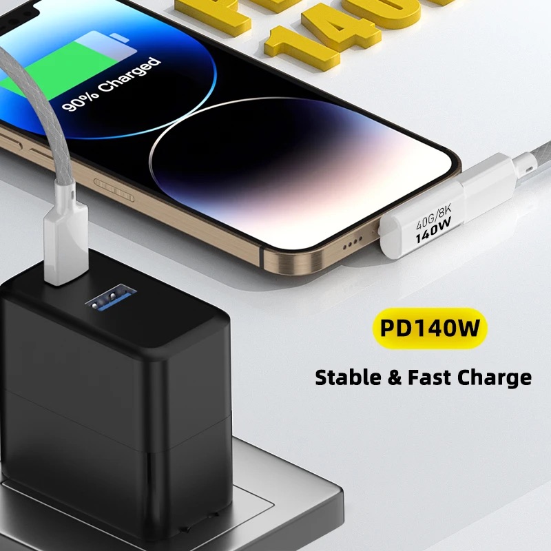 PD140W USB3.1 ประเภท C ถึง USB - Coupling 8Mm บทวิจารณ์และราคา